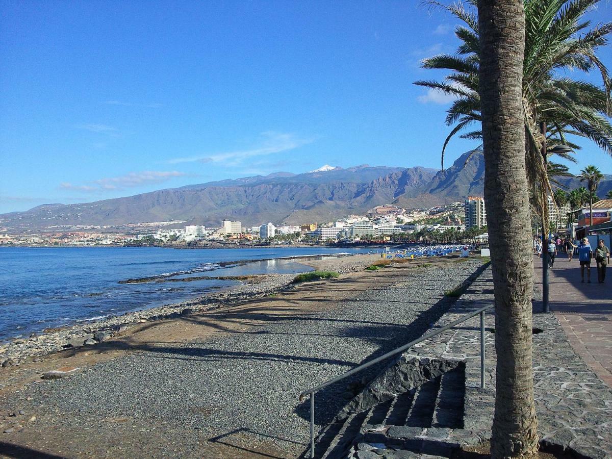 Two Bedroom Beachfront Apartment No 3 With Sea-View, Heated Pool, Close To The Sea Arona (Tenerife) Exterior photo