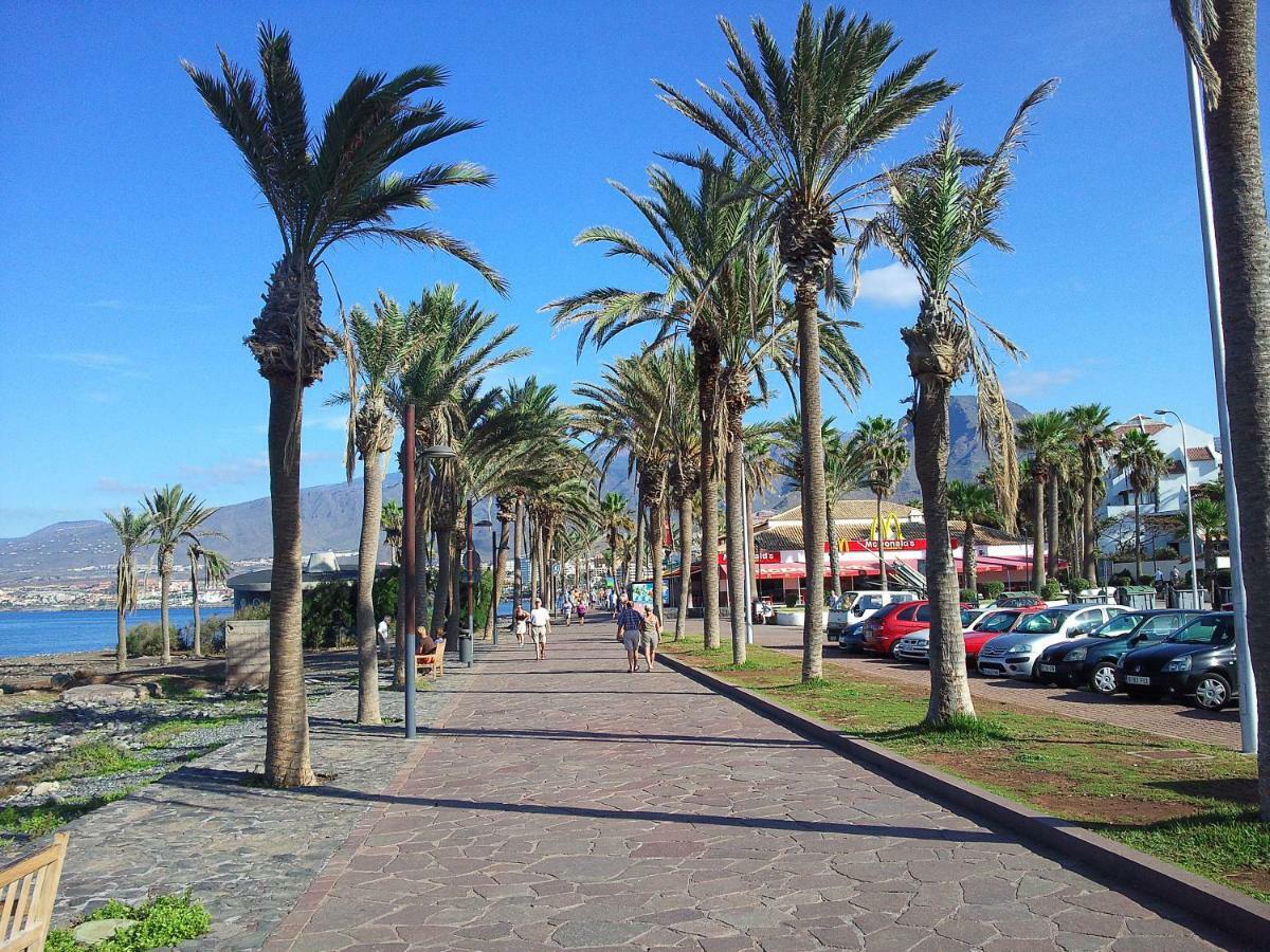 Two Bedroom Beachfront Apartment No 3 With Sea-View, Heated Pool, Close To The Sea Arona (Tenerife) Exterior photo